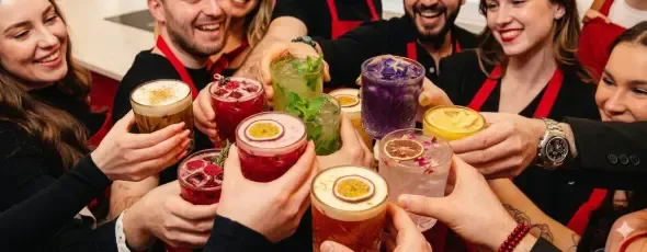 Барная вечеринка: "Хемингуэй дайкири", "Брамбл" & "Московский мул"  | 18+