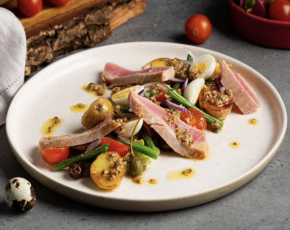 Салат Нисуаз с тунцом в CulinaryOn