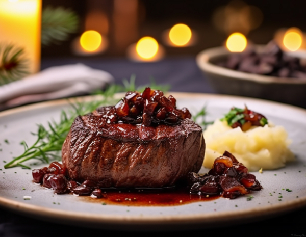 Мясное трио: утка, филе миньон, каре и семифреддо | 16+ в CulinaryOn