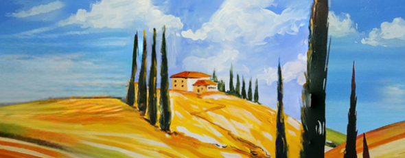 Арт-вечеринка: TUSCANY